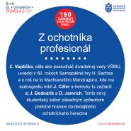 Zaujímavosť o ochotníckom divadle č. 29