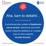 Zaujímavosť o ochotníckom divadle č. 35