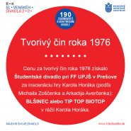 Zaujímavosť o ochotníckom divadle č. 80