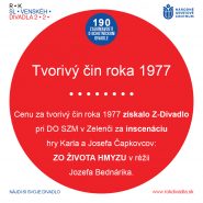 Zaujímavosť o ochotníckom divadle č. 82