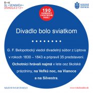 Zaujímavosť o ochotníckom divadle č. 87