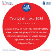 Zaujímavosť o ochotníckom divadle č. 102