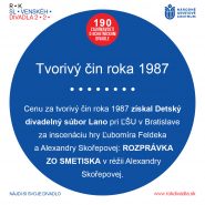 Zaujímavosť o ochotníckom divadle č. 109