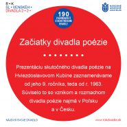 Zaujímavosť o ochotníckom divadle č. 112