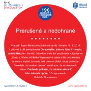 Zaujímavosť o ochotníckom divadle č. 128