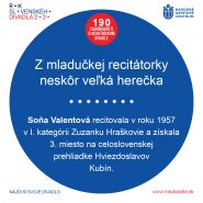 Zaujímavosť o ochotníckom divadle č. 135