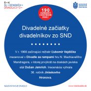 Zaujímavosť o ochotníckom divadle č. 165