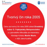 Zaujímavosť o ochotníckom divadle č. 172