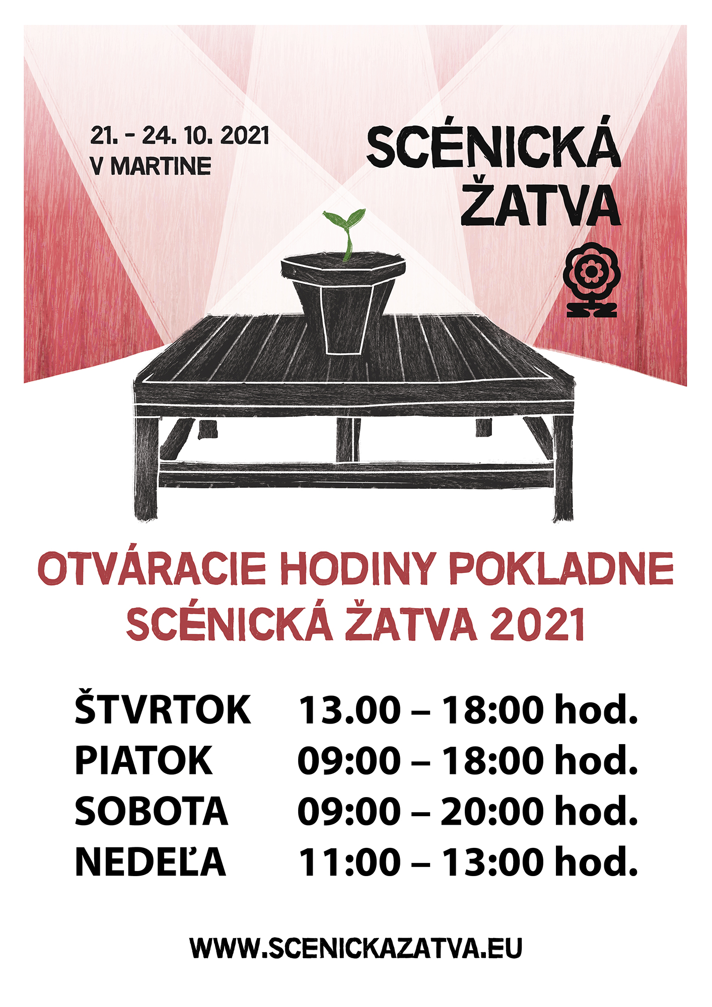 Otváracie hodiny pokladne