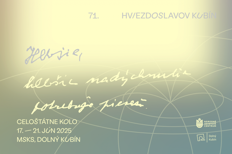 Hviezdoslavov Kubín 2025 banner_2000x1330