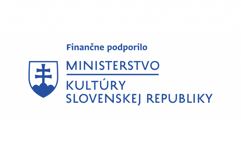 logo - finančná podpora Ministerstvo kultúry SR