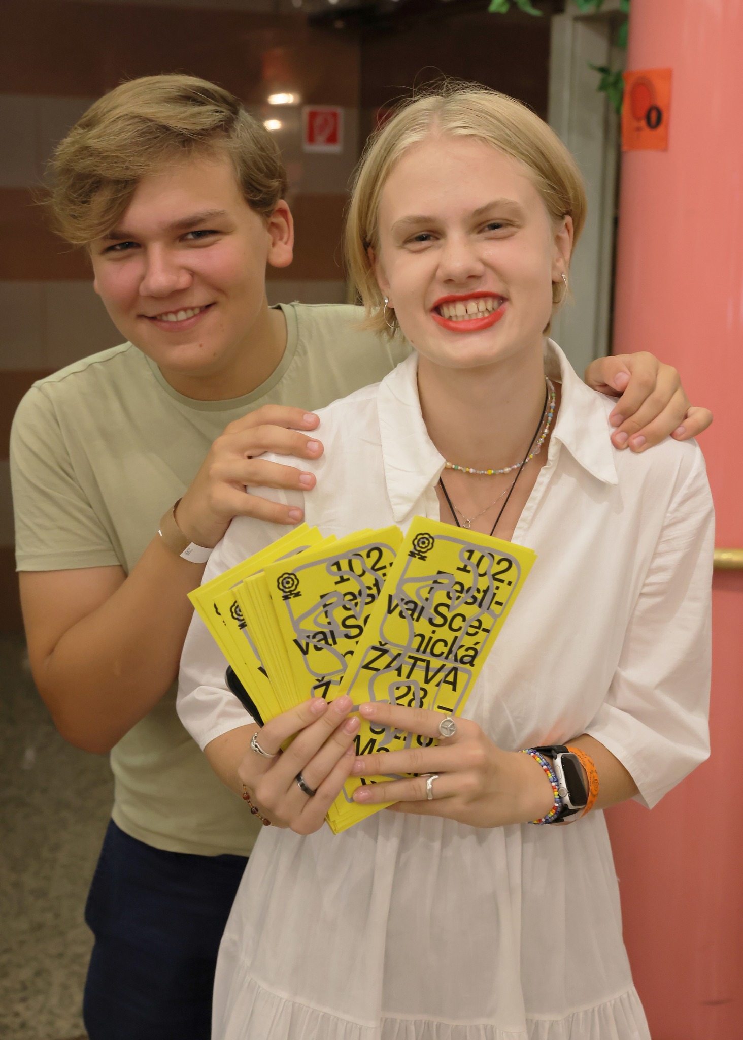 dobrovoľníci na Scénickej žatve