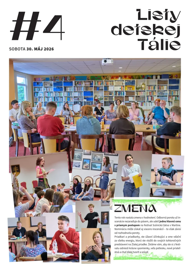 Zlatá priadka 2026, Listy detskej Tálie 04, náhľad