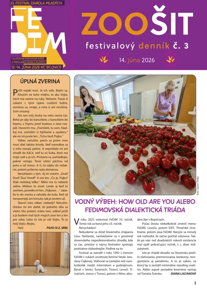 FEDIM 2026 festivalový denník 3, náhľad