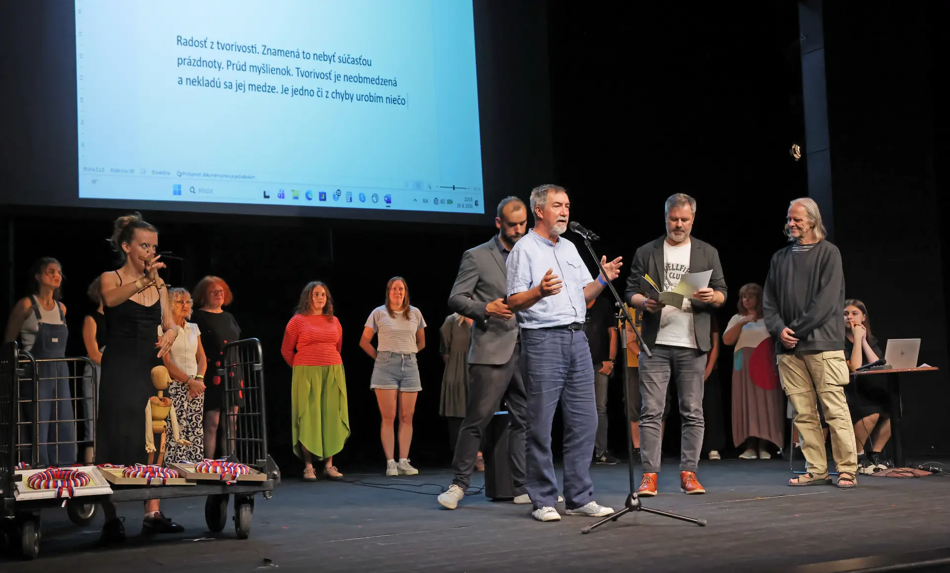 Scénická žatva 29. 8. 2026, foto Michal Lašut a Nela Lašutová