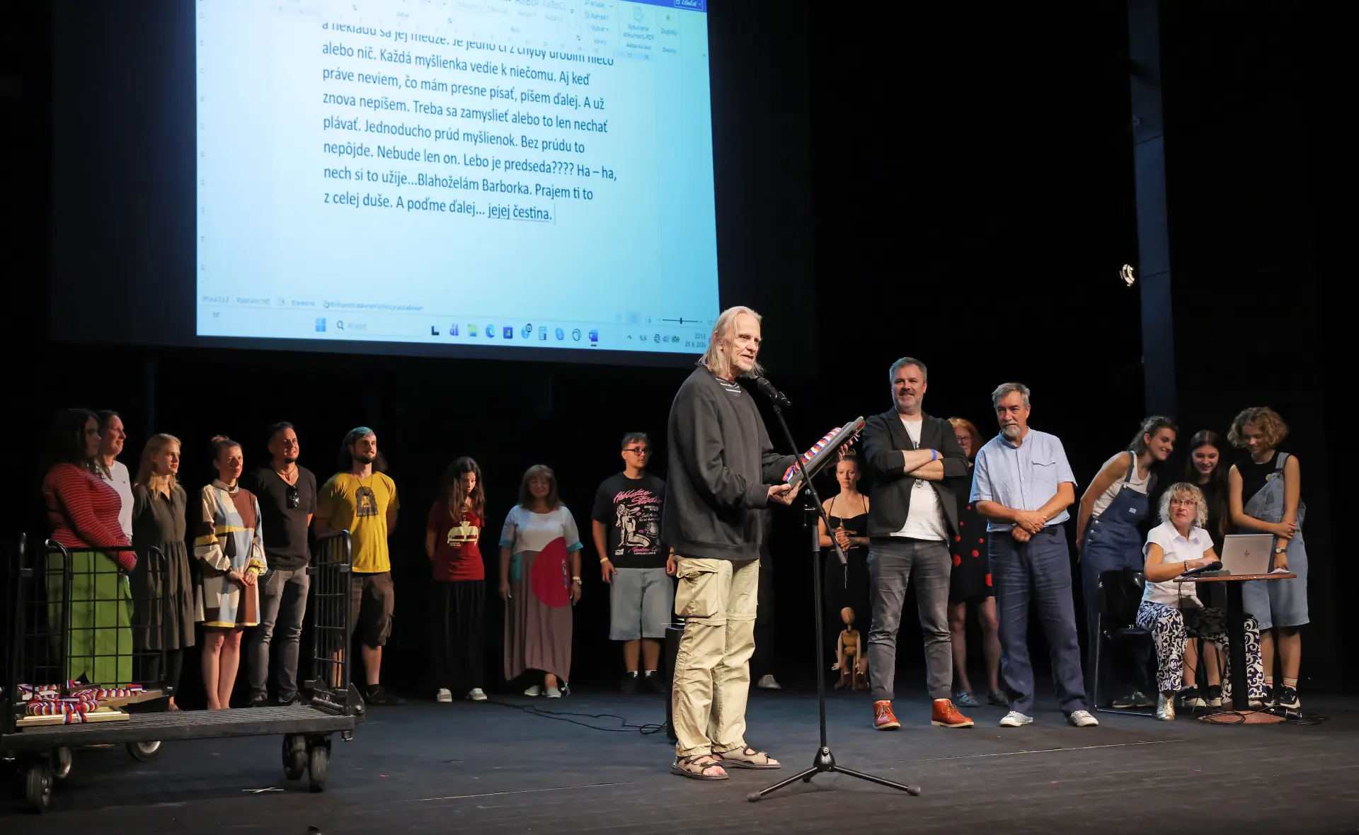 Scénická žatva 29. 8. 2026, foto Michal Lašut a Nela Lašutová