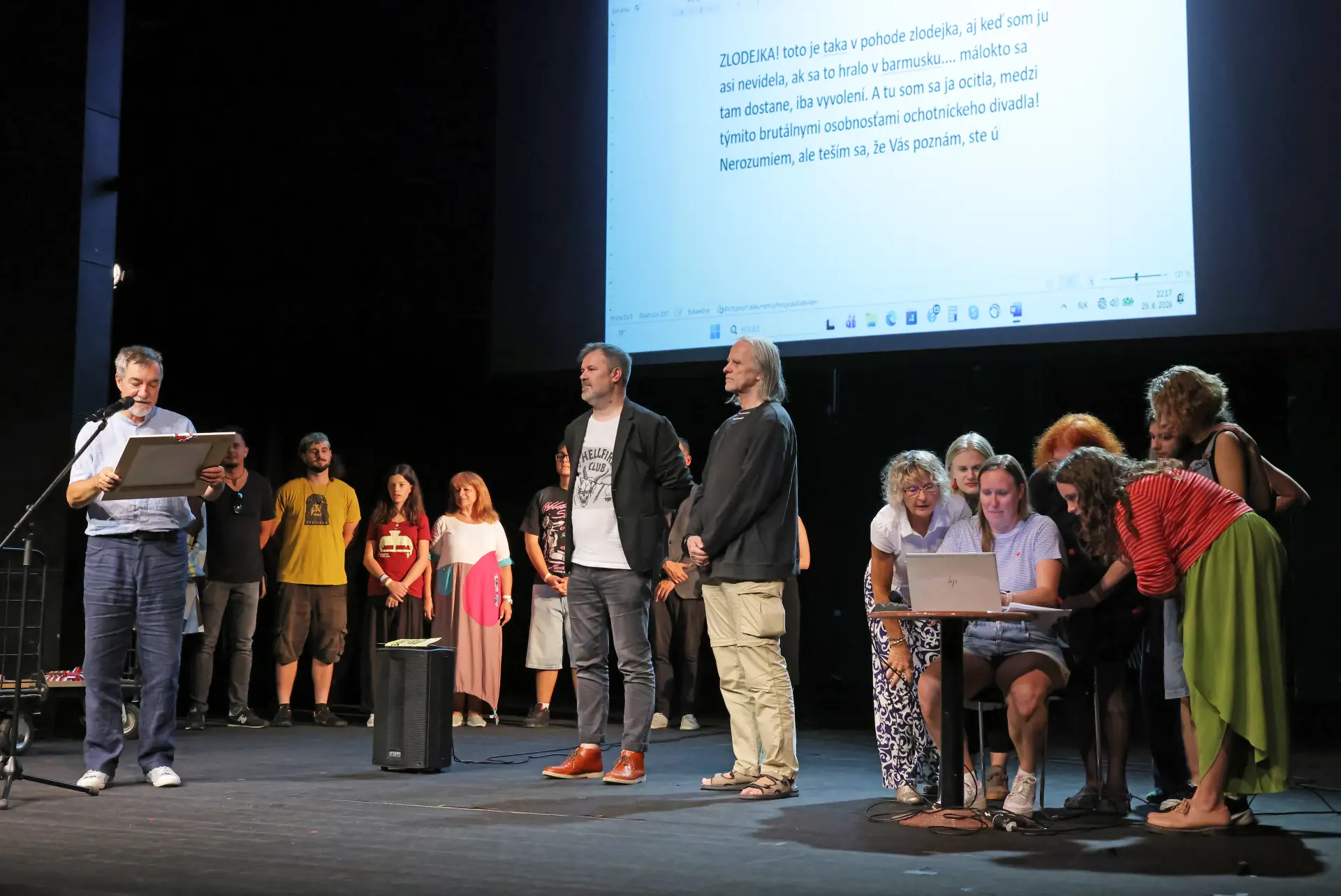 Scénická žatva 29. 8. 2026, foto Michal Lašut a Nela Lašutová