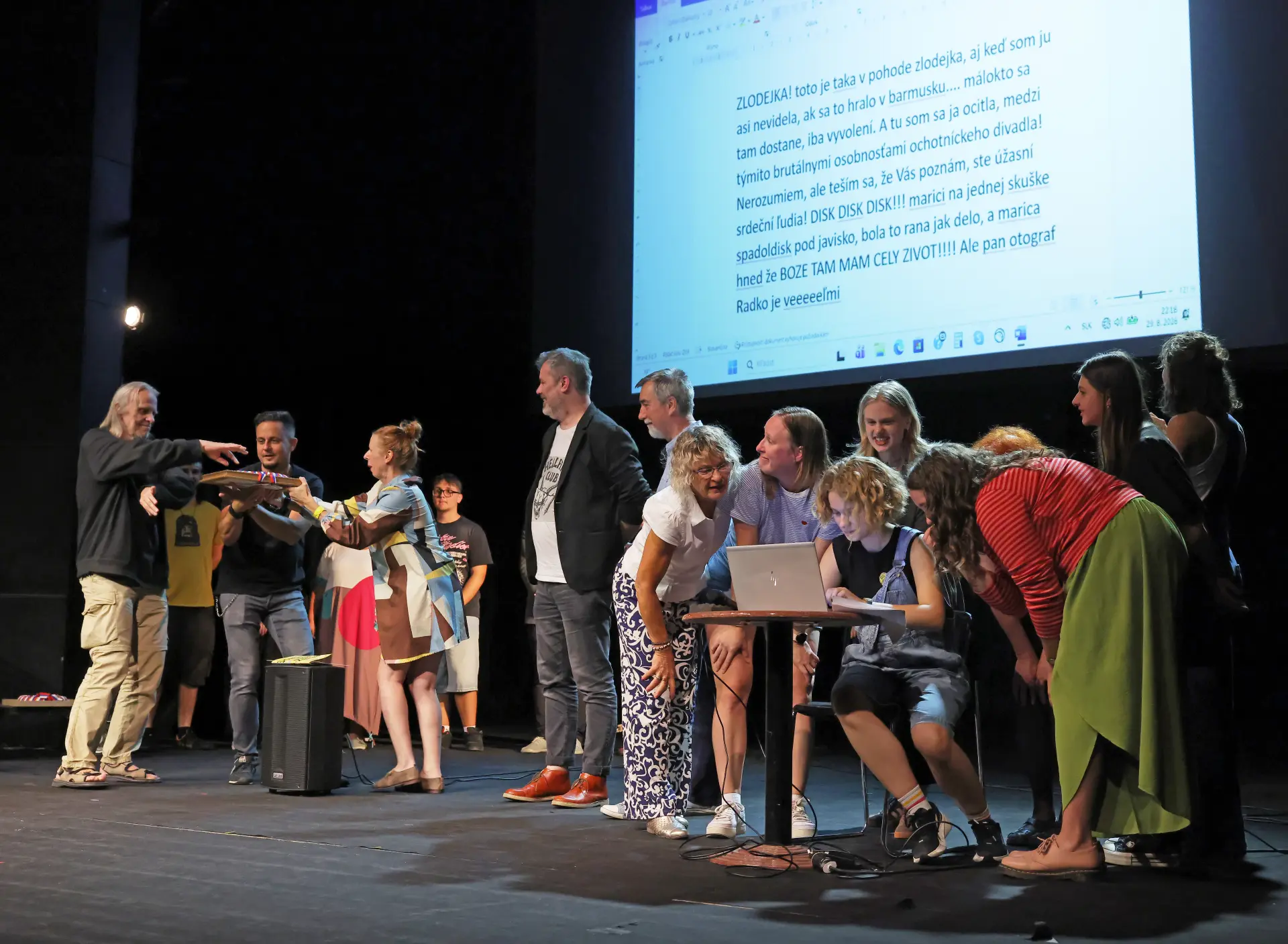 Scénická žatva 29. 8. 2026, foto Michal Lašut a Nela Lašutová
