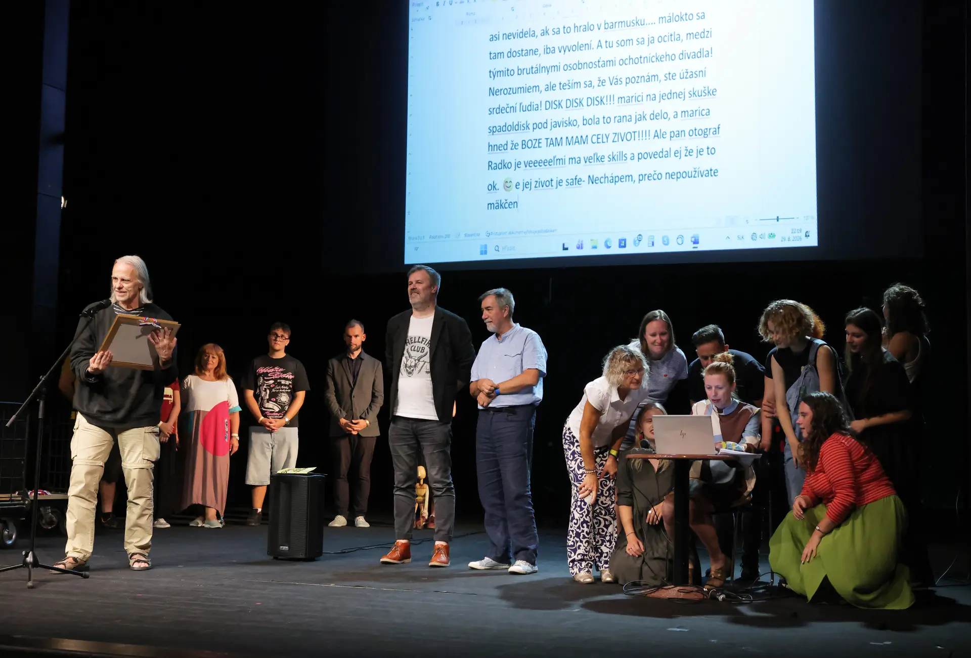 Scénická žatva 29. 8. 2026, foto Michal Lašut a Nela Lašutová
