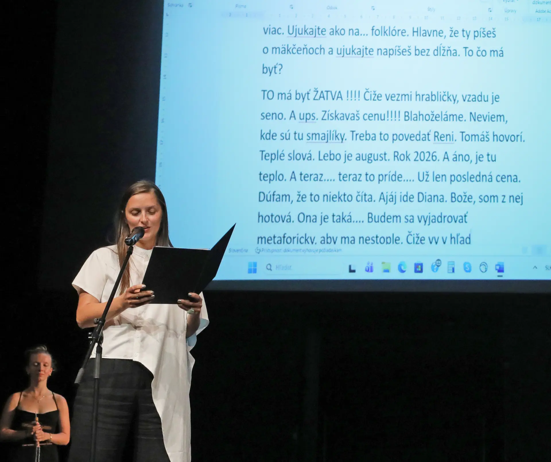Scénická žatva 29. 8. 2026, foto Michal Lašut a Nela Lašutová